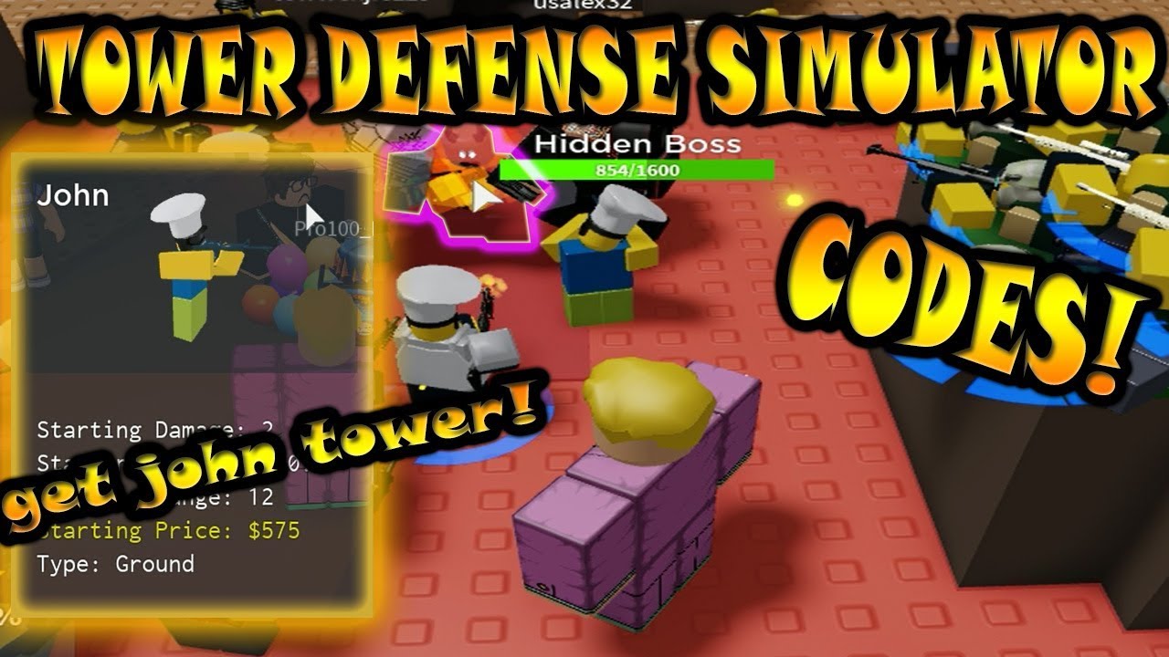 Roblox Codes For Tower Defense Simulator Beta